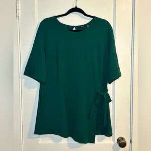RARE Betabrand Kelly Top, Deep Green, size XXL